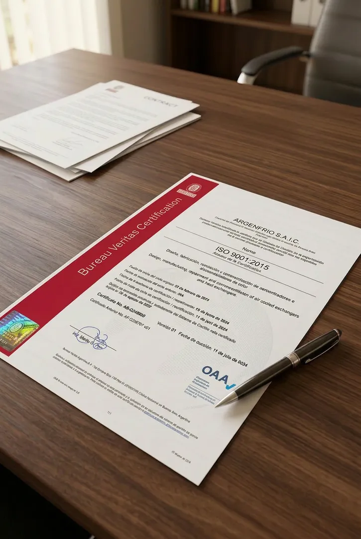 Imagen de Certificado ISO 9001 Bureau Veritas